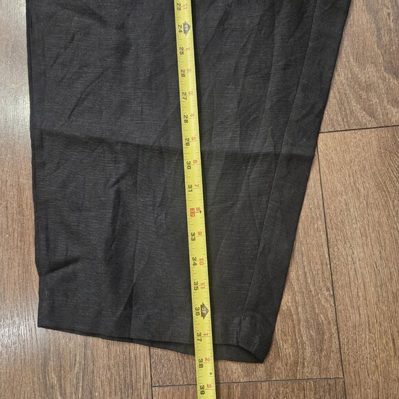 💫NWT Eileen Fisher Women's Tencel & Organic Linen Slub Easy Pant Plus Size 3X - Picture 13 of 16
